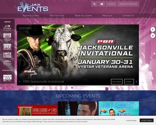 JaxEvents.com Logo