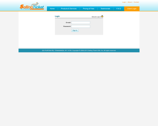 SellingTicket.com Logo
